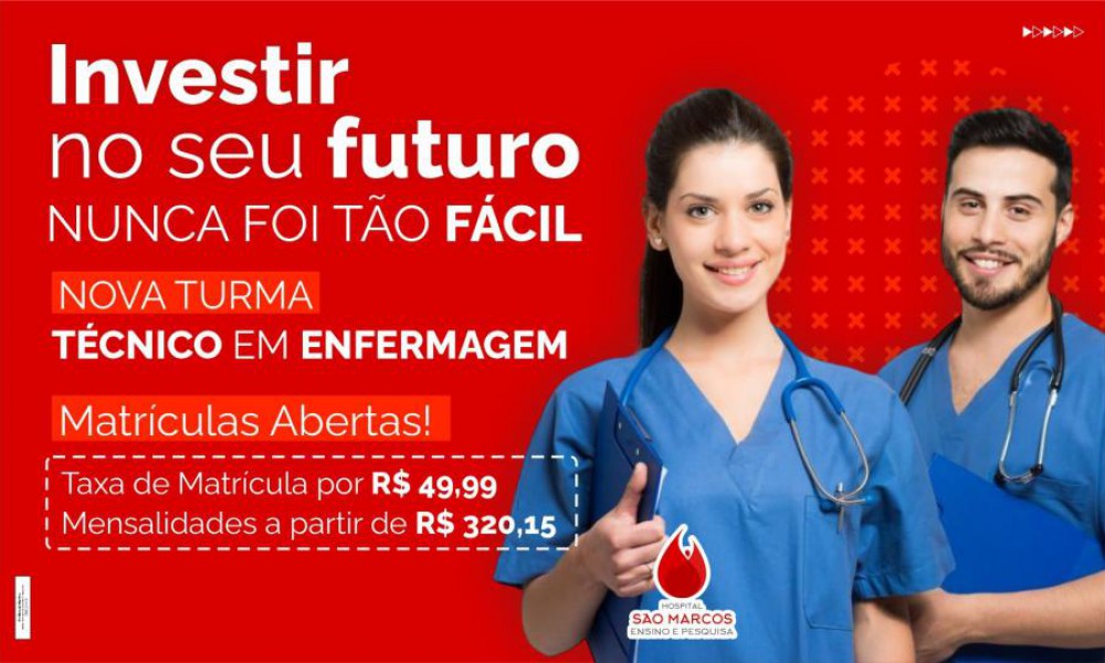 PRÉ INSCRIÇÃO - CURSO TÉCNICO EM ENFERMAGEM-TURNO NOITE