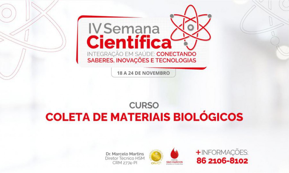 COLETA DE MATERIAL BIOLÓGICO