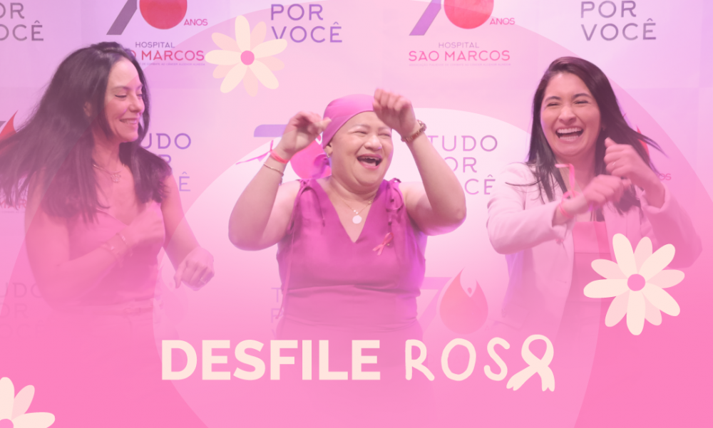 Desfile Rosa: celebra a força e a superação na luta contra o câncer