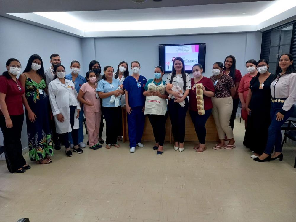 1º de Agosto - Dia Mundial da Amamentação - Hospital São Marcos